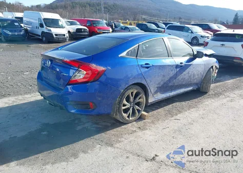 2021 Honda Civic Sport from USA, damaged, VIN 2HGFC2F80MH541725